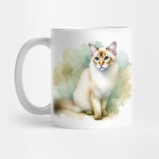 Javanese Cat - Watercolor Cat Mug